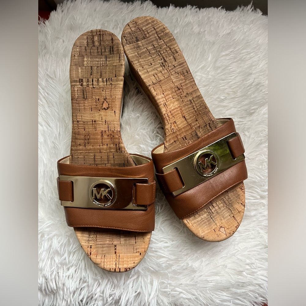 Michael Kors Cork Wedge Sandal